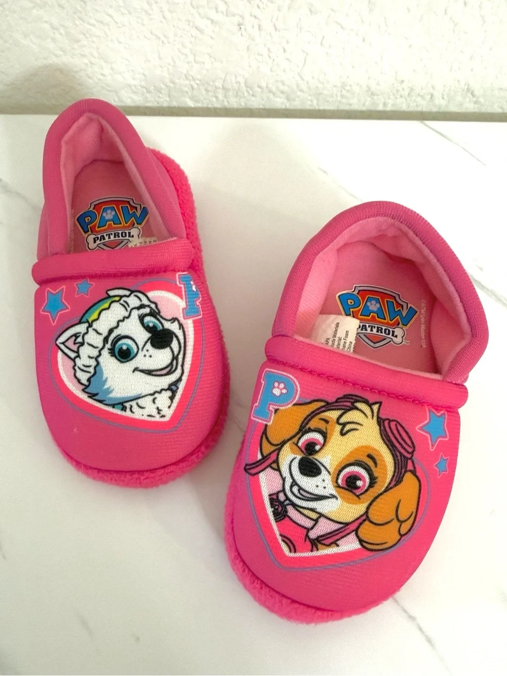 Paw Patrol • Pink Slippers with Skye & Everest